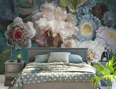 3D Beautiful Flower A1376 Wallpaper Wall Murals Removable Self-adhesive Amy