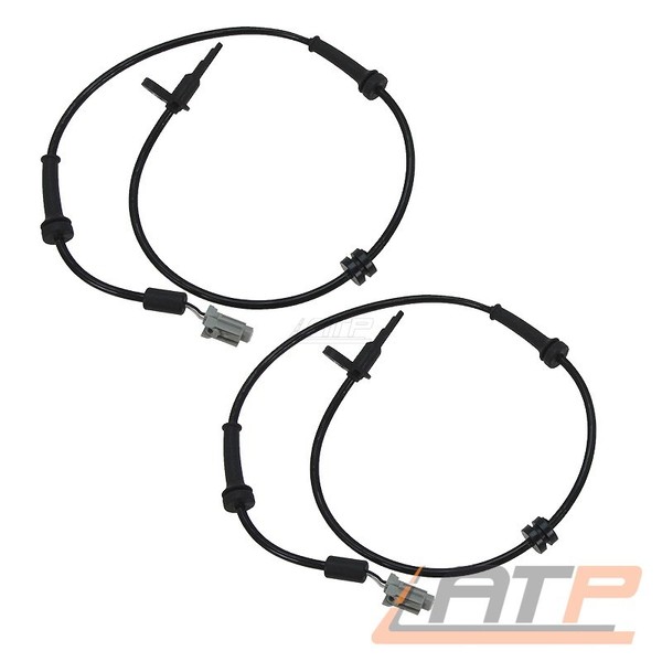 2X RaddrehzahlfÜHler Vorne Links + Rechts FÜR Nissan Qashqai-image