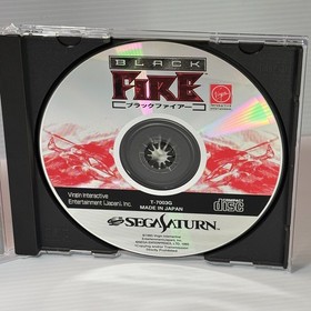Black Fire　SEGA SATURN Japanese Retro Game