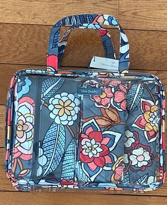 Vera Bradley 4 Piece Cosmetic Organizer Set - Tropical Evening - NWT
