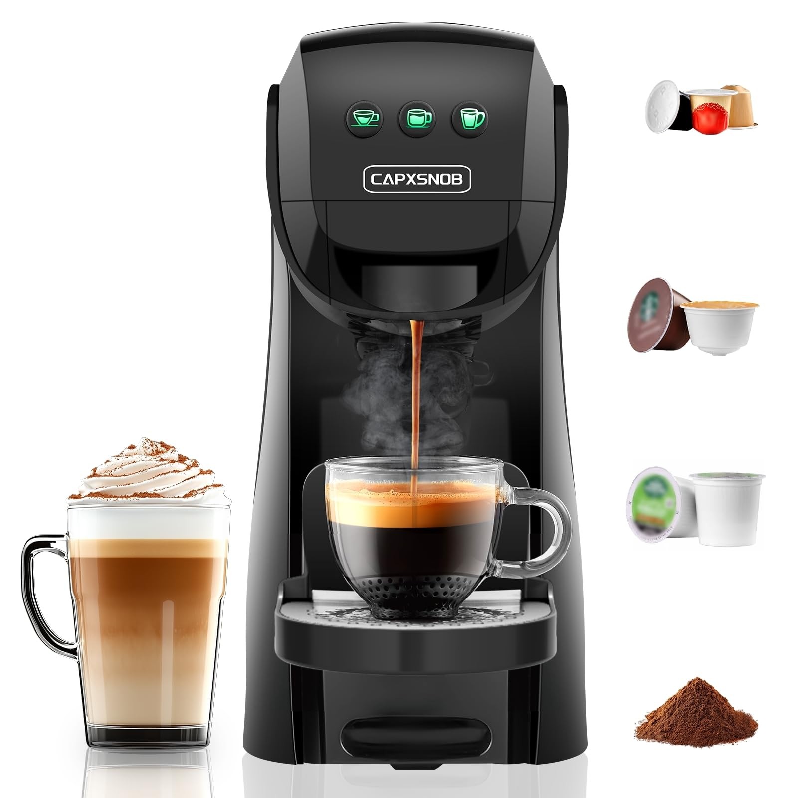 For Keurig K Cup Pod, Espresso Machine For Nespresso O...