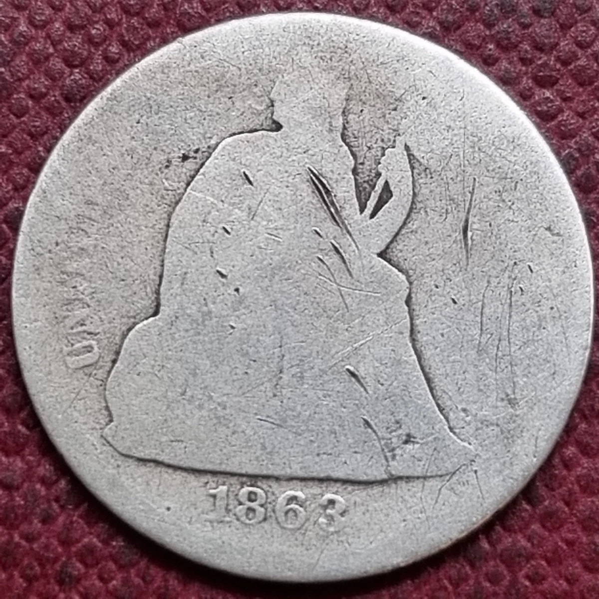 1863 Year Seated Liberty Dimes (1837-1891) for sale | eBay