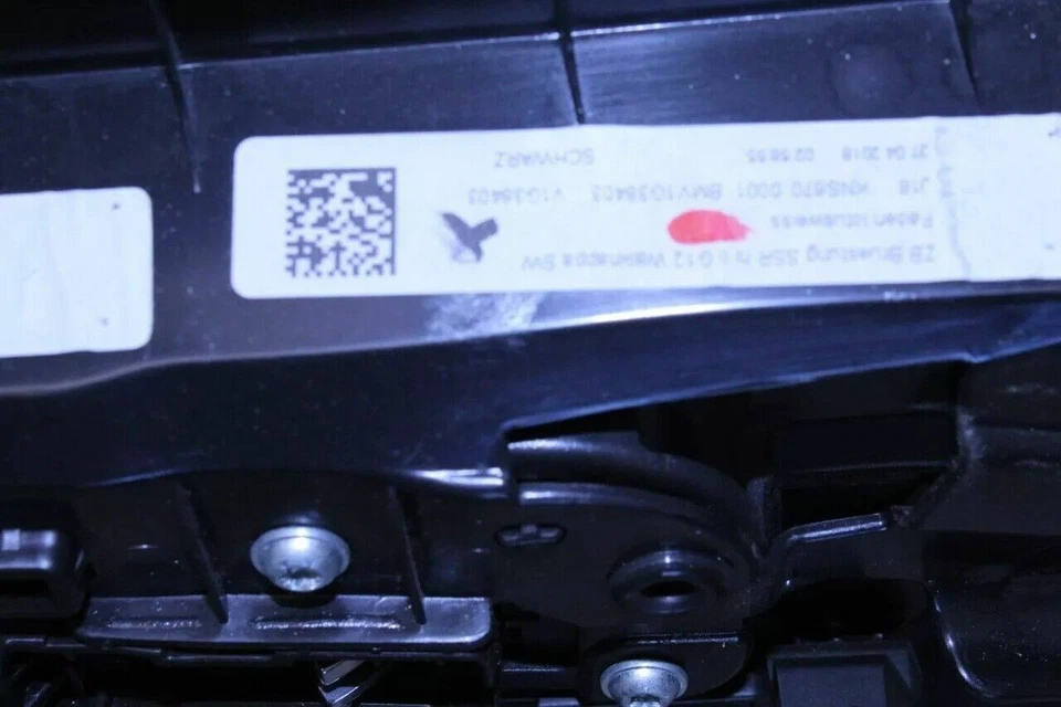 2019 BMW Alpina B7 G12 Rear Left Driver Side Interior Door Panel Black OEM Used Foto 4 de 4