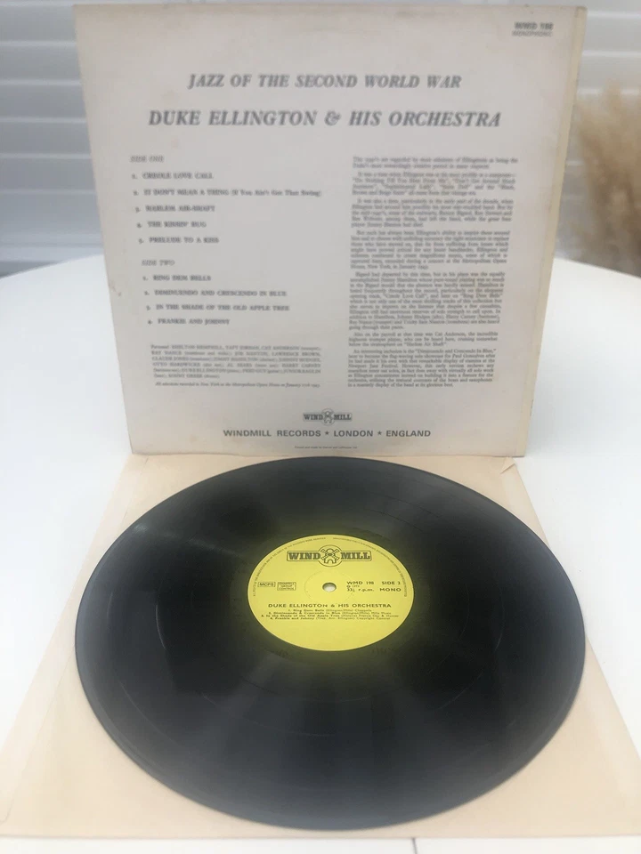 THE BEST OF DUKE ELLINGTON AND HIS ORCHESTRA VINYL LP RECORD - Image 2 of 4
