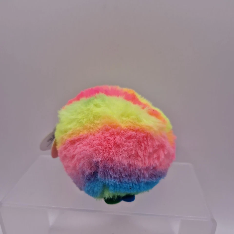  Ty Puffies Owen The Multicoloured Bird Beanie Ball 3.5 Inch Plush toy 2022 - Image 4 of 4