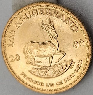 2000 South Africa 1/10 oz Proof Gold Krugerrand