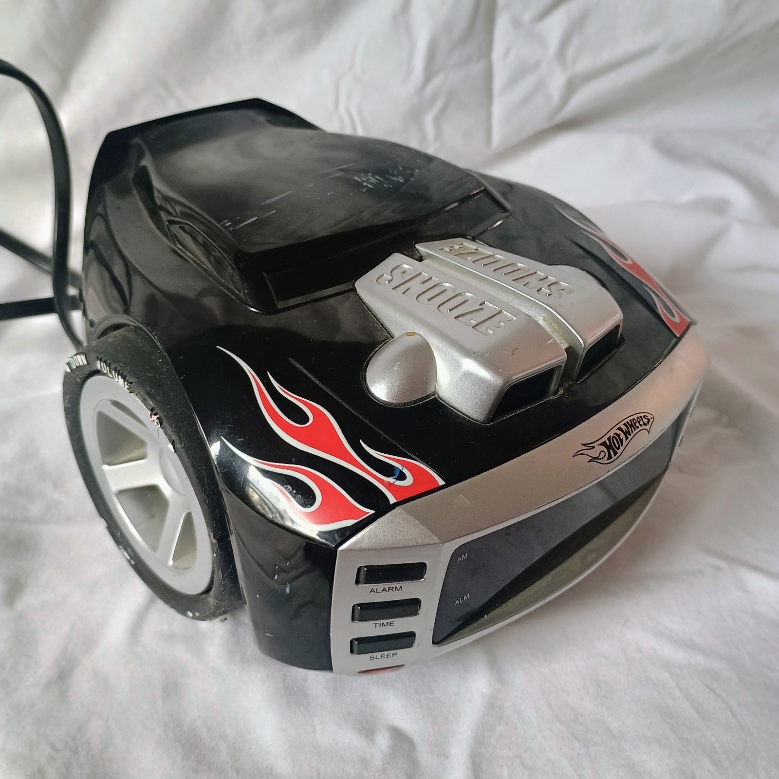 Hot Wheels 2008 AM/FM Alarm Clock Radio