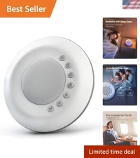 White Noise Sound Machine,28 Soothing Natural Sounds 32 Level Volume 3 Timer ...