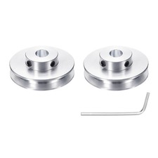 Single Groove Pulley 10mm Fixed Bore 50mm Outer Diameter for 6mm Belt
