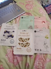 New Sealed Assorted Lot Of 5 Face Masks And Eye Masks