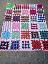 71x59 Hand Sewed Quilt