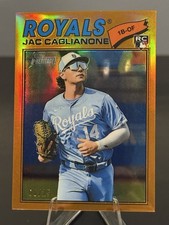 2026 Topps Heritage Jac Caglianone Chrome Orange 5/25