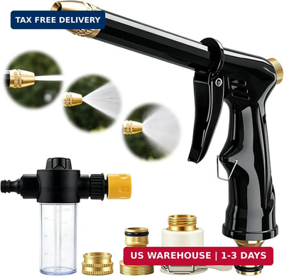 #ad 2026 New Pressure Washer Wand for Garden Hose with 3 Adjustable Jet Nozzles 360 $30.73