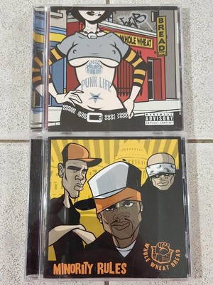 Whole Wheat Bread CD Lot Punk Life and Minority Rules Fighting Records