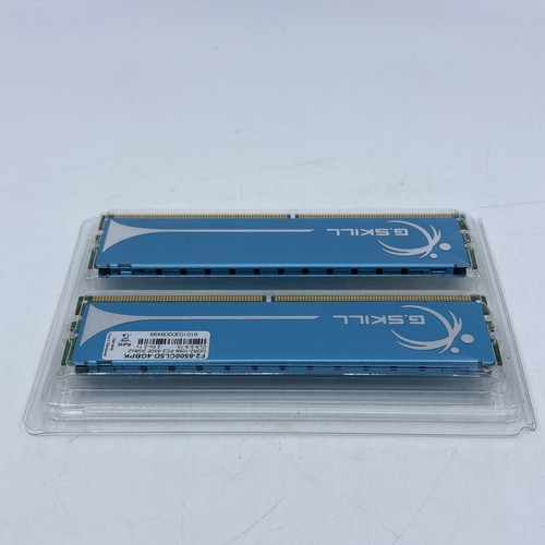 Kit 4 Go (2 x 2 Go) G.Skill F2-8500CL5D-4 Go PC DDR2 1066 de bureau DIMM PC2-8500U RAM - Photo 4/7