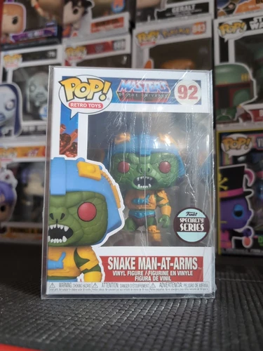 Funko Pop Masters Of The Universe #92 Snake Man-At-Arms Specialty Series