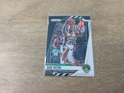 2024-25 Panini Prizm Basketball Gary Payton Black White Panda Prizm SSP