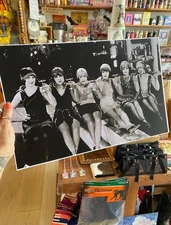 Flapper Women Champagne Night! Vintage beauties 1920s Photo Art Reprint 11 By 17