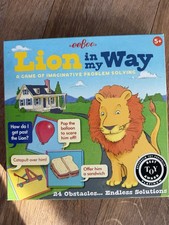 Lion In My Way Educational Game Imaginative Play Game. Good Used Condition