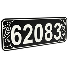 House Numbers for Outside, Address Numbers for House, Address White numbers