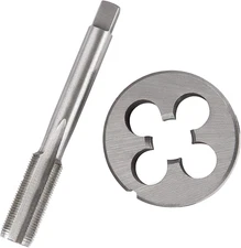 M12 X 1.5Mm HSS Metric Tap and Die Set Thread Tap and round Thread Die Right Han