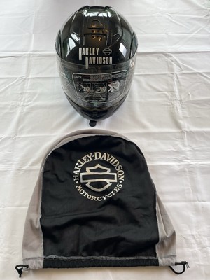 does hjc make harley helmets New Harley Davidson HJC Black Modular SY-MAX Helmet Size Small Aug. 2001