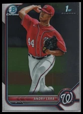 2022 Bowman #BCP-70 Andry Lara Chrome Prospects