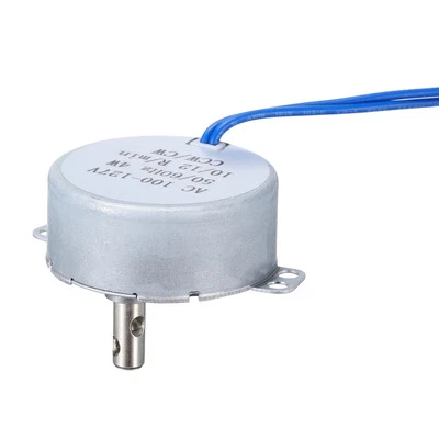 UXCELL TYC-50 Small Synchronous Motor 100-127V AC 10-12RPM Shaft CW/CCW 4W 2kgf.cm