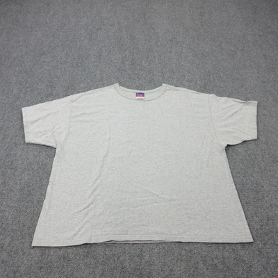 Champion Shirt Mens 2XL Gray Authentic Athletic Apparel Logo Tee Casual