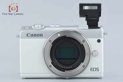 Canon EOS M100 White 24.2 MP Digital Camera EF-M 15-45 IS STM Lens