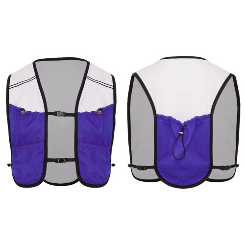 Unisex Adulto Chaleco Chaqueta Chaleco Advertencia Tira Top Deportes al Aire Libre Entrenamiento - Imagen 21 de 35