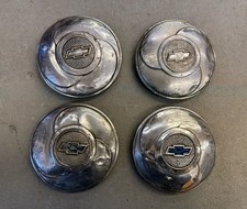 1933 Chevrolet Master Set Of 4 Hubcaps Rg14