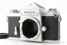 Nikon F Eye Level 35mm SLR Film Camera Silver Body Only from Japan SN:682xxxx
