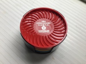 Rare Mopar Chrysler Corporation Drink Coaster 6 Piece Set New Multicolor 