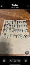 43Vintage/Classic Keys -House, car, door, padlock Etc.