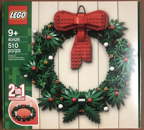 New LEGO 40426 Wreath for Christmas 2-in-1 in hand Fast Shipping - Picture 2 of 2