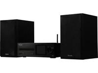 Pioneer X-HM76B 40W Network Wireless Mini Music System with CD Player, Bluetooth, USB Connection, and Network Audio (Black)