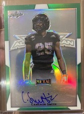 CAMERON SMITH 2019 LEAF ALL-AMERICAN GREEN AUTO /5 SOUTH CAROLINA GAMECOCKS