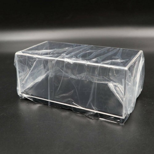 Acrylic Case Display Box Show Transparent Dust Proof with Base 1:64 Model 12cm - Imagen 6 de 8