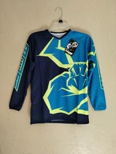 NEW MOOSE RACING S20 Youth Qualifier Jersey LG Blue/HiVis - MOTORCYCLE/OFFROAD