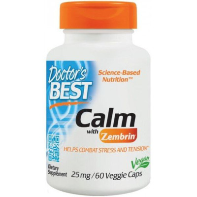 Doctor's Best CALM with ZEMBRIN - 60 Veggie Kapseln