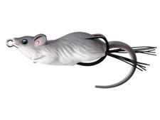 LIVETARGET Hollow Body Mouse 6cm 11g Floating Lure Soft Bait Pre-Rigged Pike