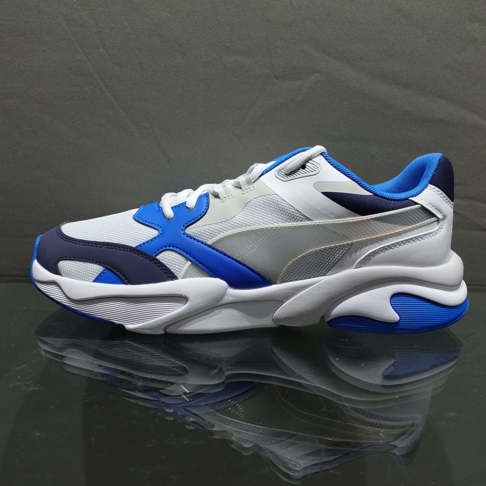 Мужские кроссовки Puma X-Ray Millenium размера 11,5, бело-синие кроссовки #9903