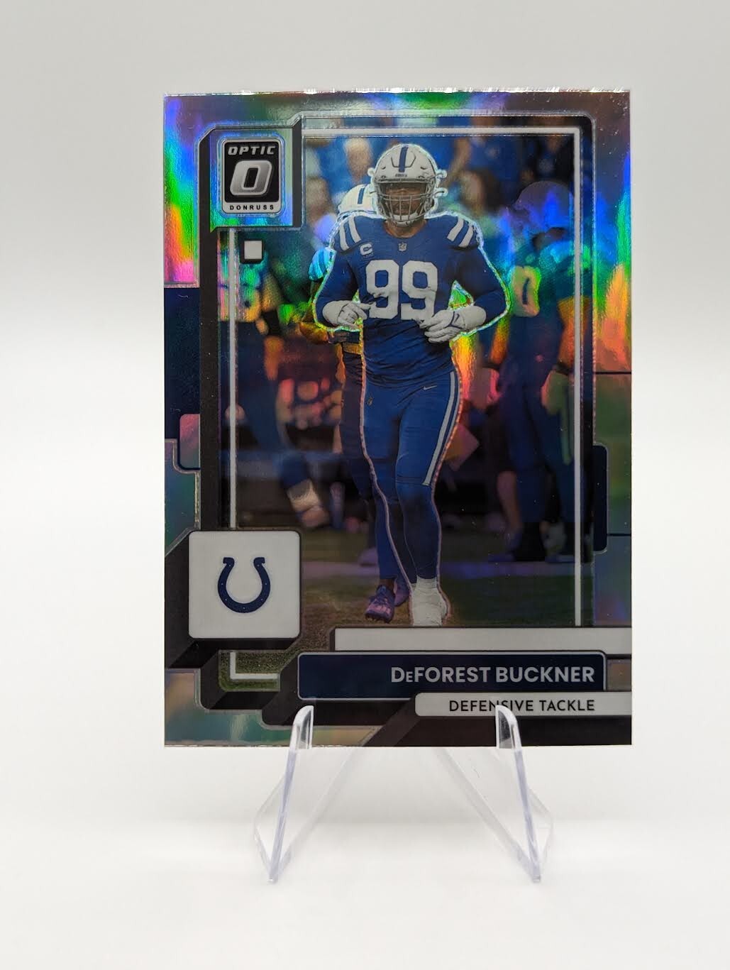 DeForest Buckner 2022 Donruss Optic Silver Holo #86 Colts