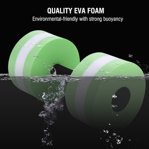 1 Pair Water Dumbbell Barbell Bodybuilding Training Fitness Aerobic EVA Foam CBK - Picture 5 of 11