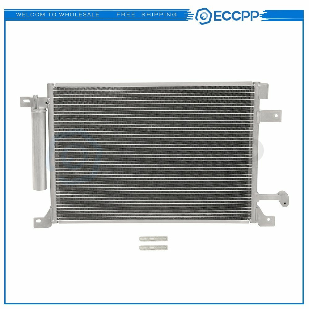 AC Condenser For 2011-2014 Ford Mustang 2-Door 3.7L 5.0L 2014 Ford Mustang -L