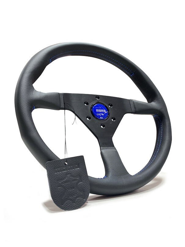 Momo Monte Carlo 350mm Steering Wheel Blue Momo Monte Carlo 350mm Steering Wheel Blue