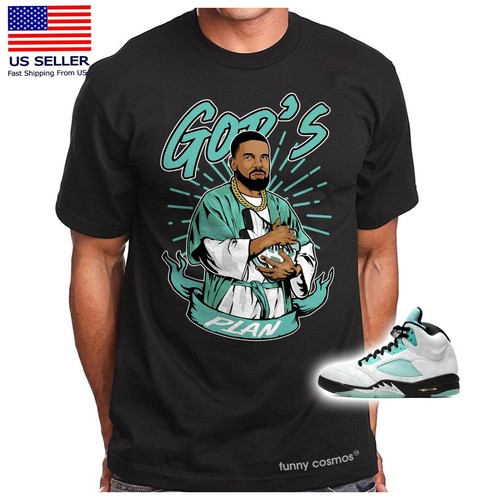 Retro Island Green Sneaker Match Shirt 