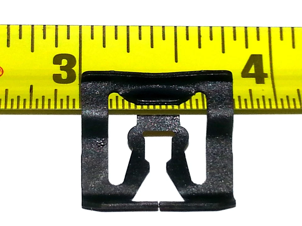 Parabrisas delantero Ford 66-80 ventana trasera moldura moldura clip 10 piezas MM Foto 3 de 4