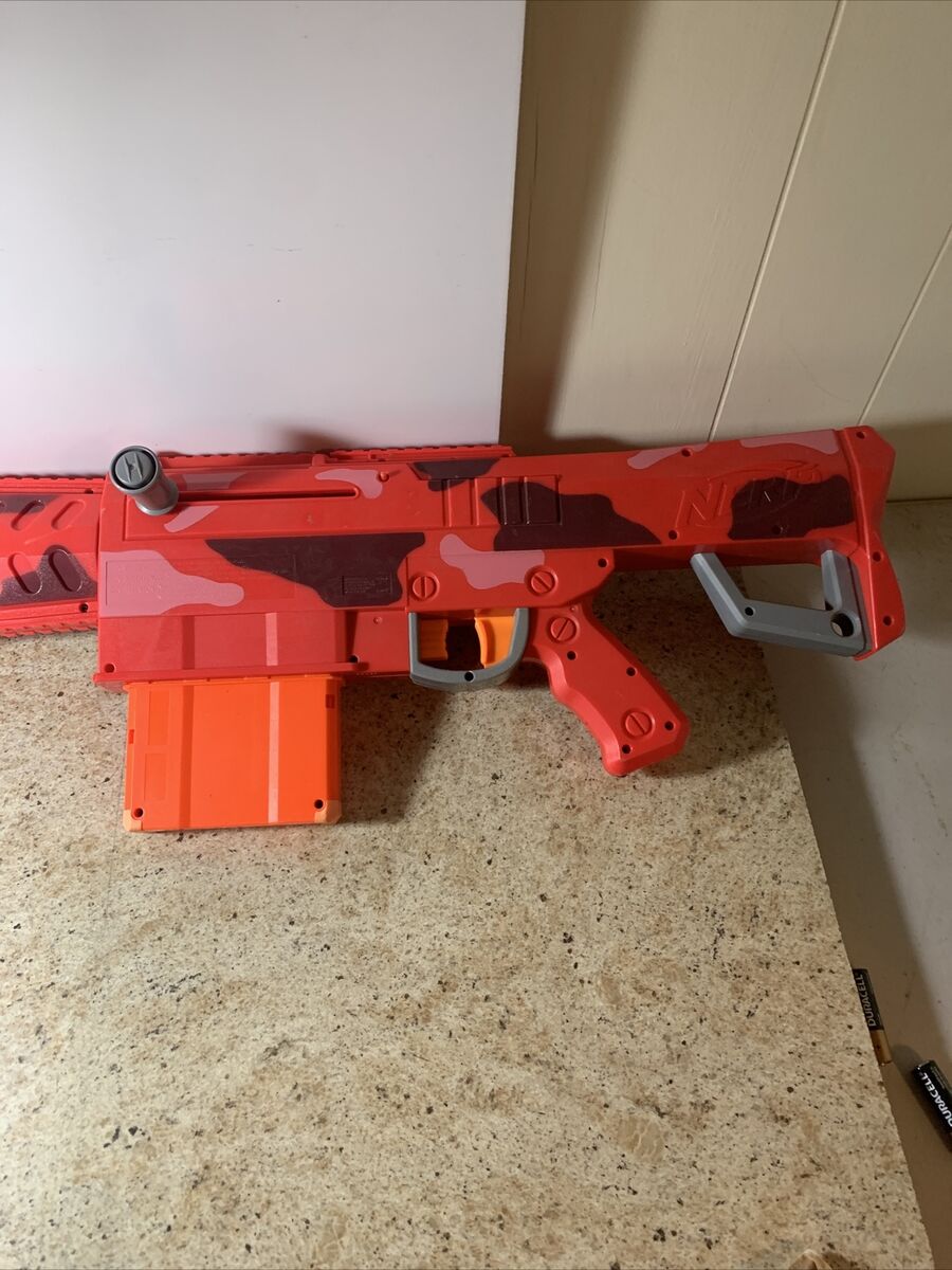 Nerf Mega Centurion sniper ,with barrel n scope for sale, Hobbies & Toys,  Toys & Games on Carousell